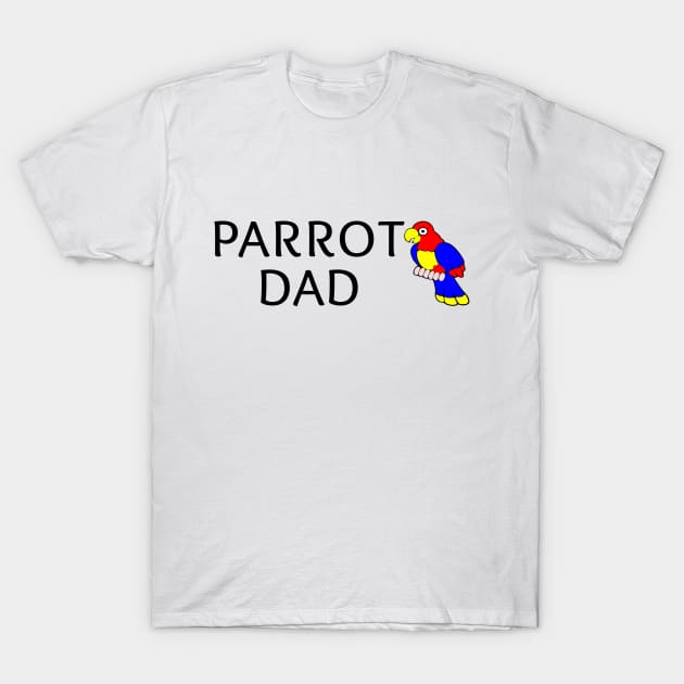 Parrot Dad T-Shirt by coloringiship